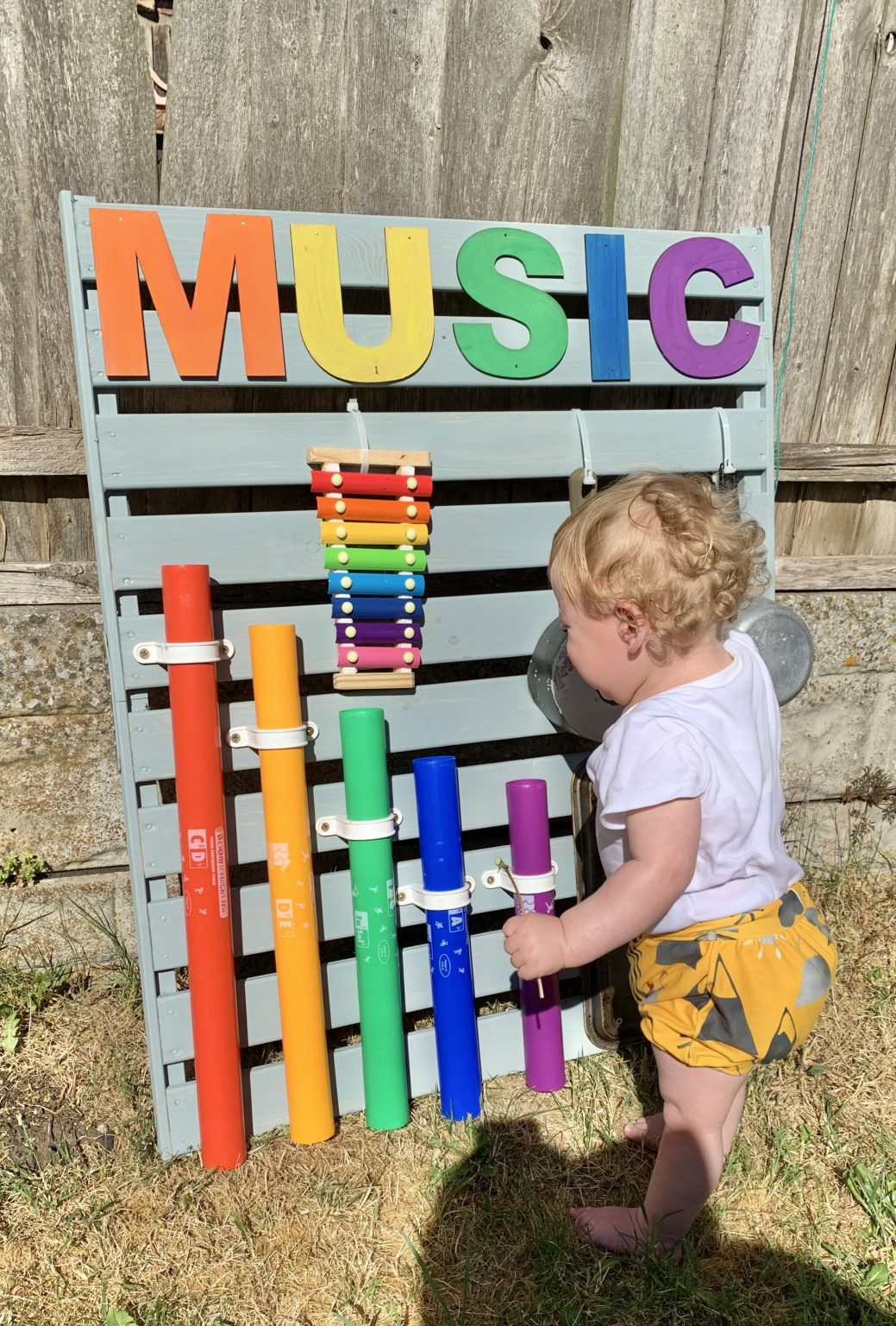 DIY Music Wall How To Make Your Own Music Wall For Kids